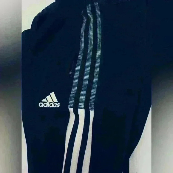 Adidas Tiro 21 Track Pants, Women’s Size XS, Black with 3 White Stripes - Picture 9 of 16